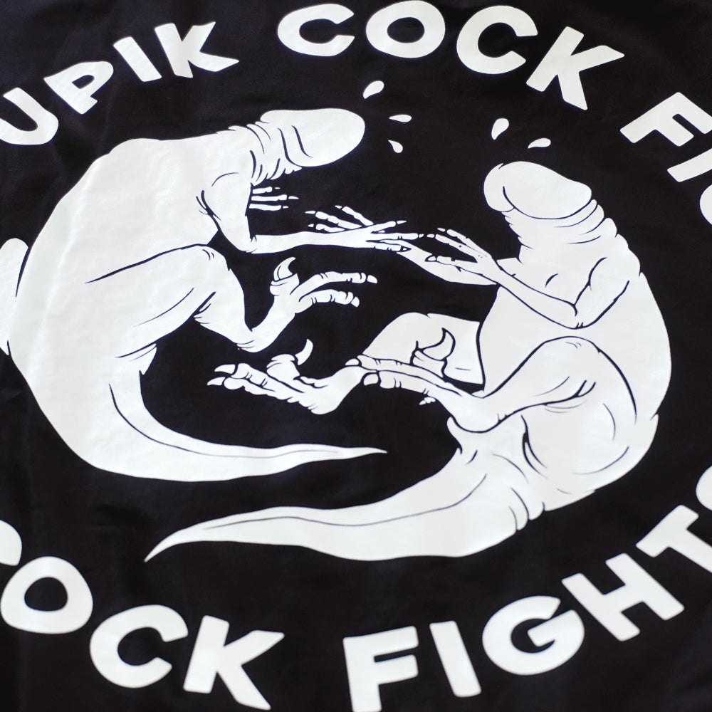 Pupik Cock Fights Nylon Coach Jacket