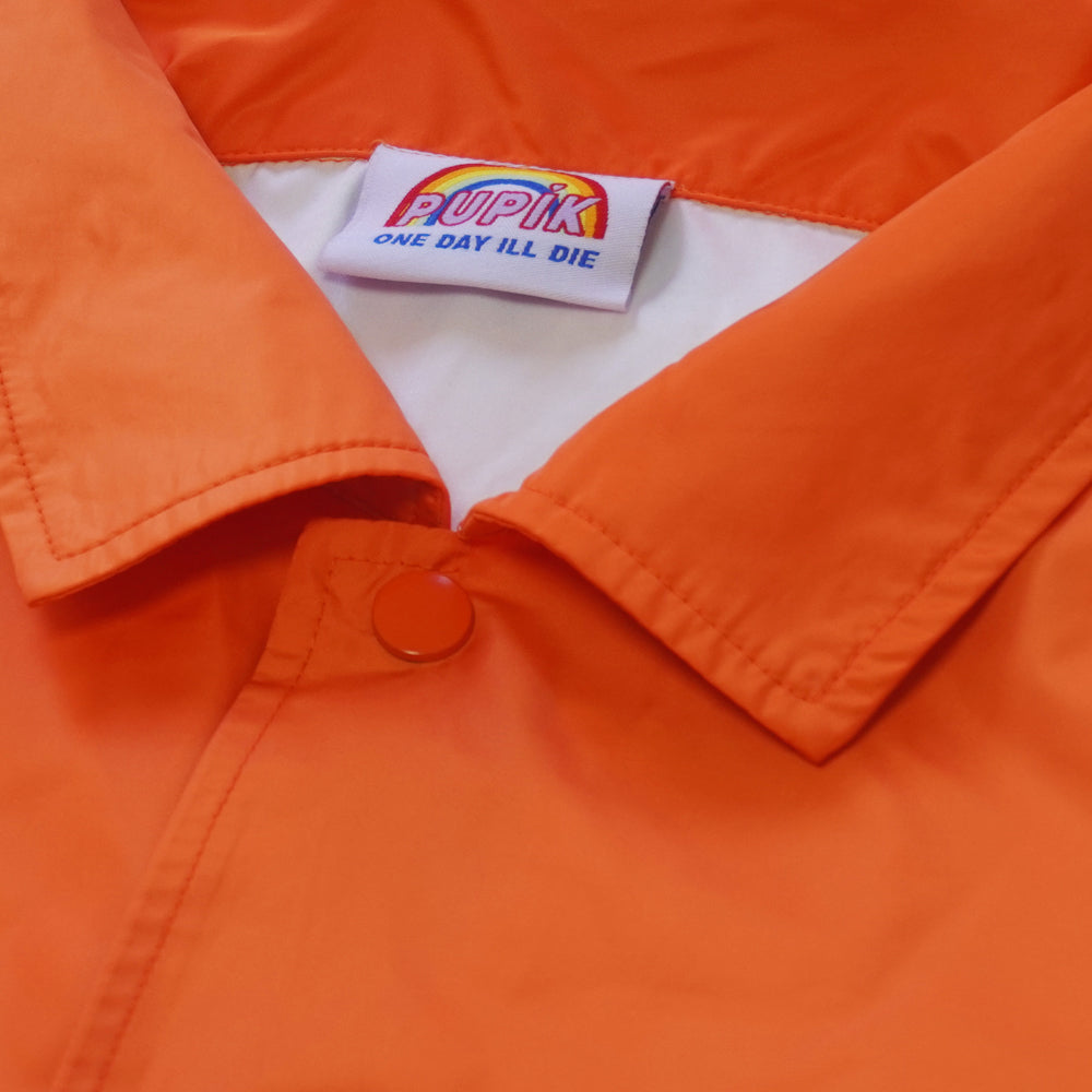 Pupik Cock Fights Nylon Coach Jacket